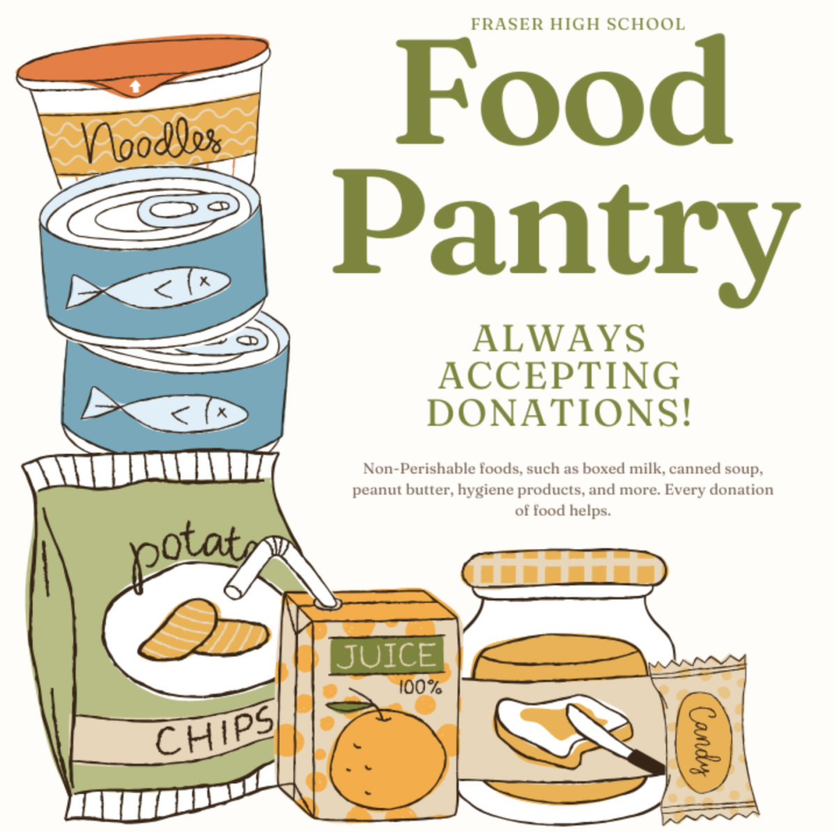 Food Pantry Seeking Donations